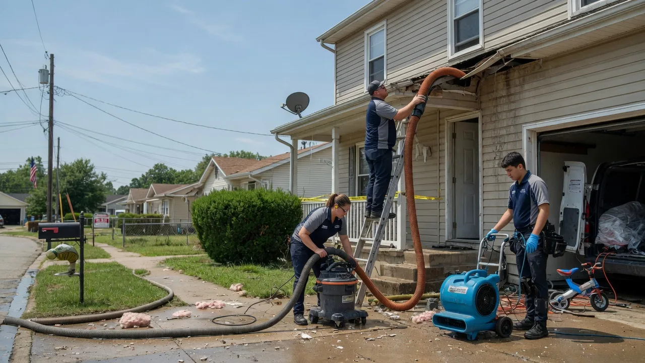 Water Damage Restoration in Aubrey, AR near me